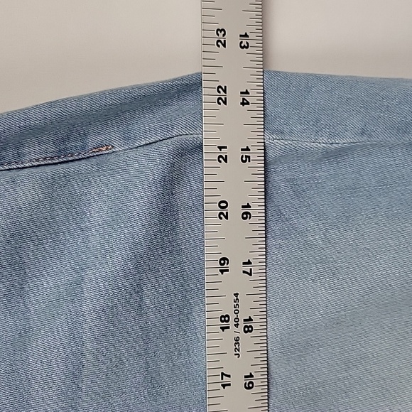 Jen 7 by & FAM Ankle Skinny Jeans Light Wash Size 18 - Picture 9 of 14